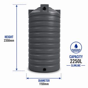 Slimline 2250L Storage Tank