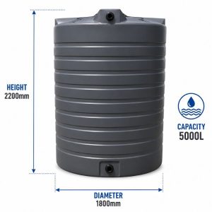 Vertical 5000L Storage Tank
