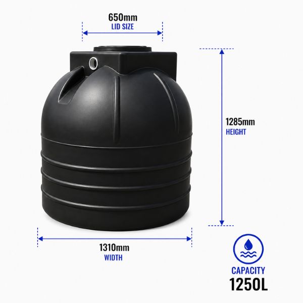 Septic 1250L Storage Tank